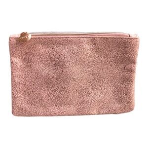 Super Cute Rose Gold Textured Makeup Cosmetic Ipsy Glam Bag *NEW